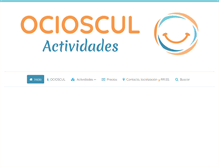 Tablet Screenshot of ocioscul.com